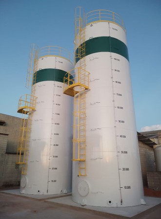 Reservatório Tubular Alto